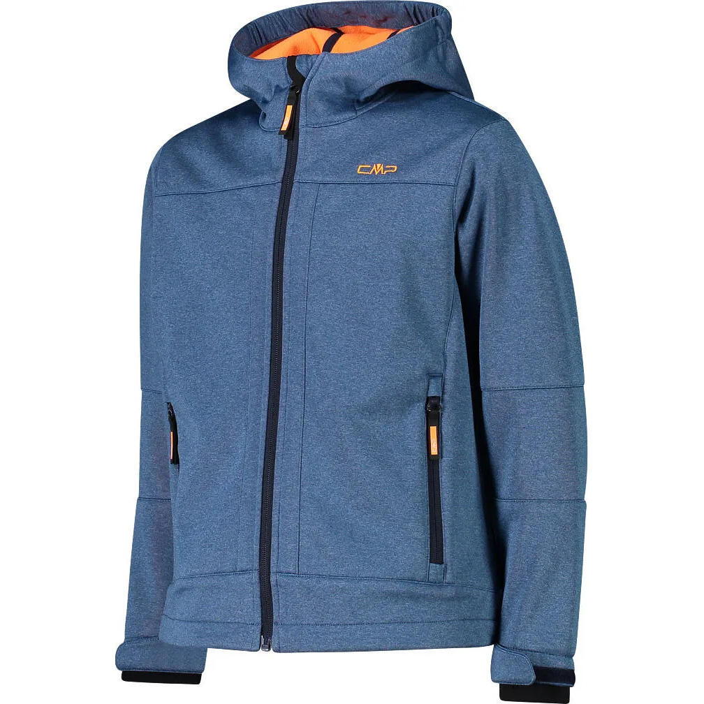 Giacca impermeabile con cappuccio fisso per bambini CMP 2/4