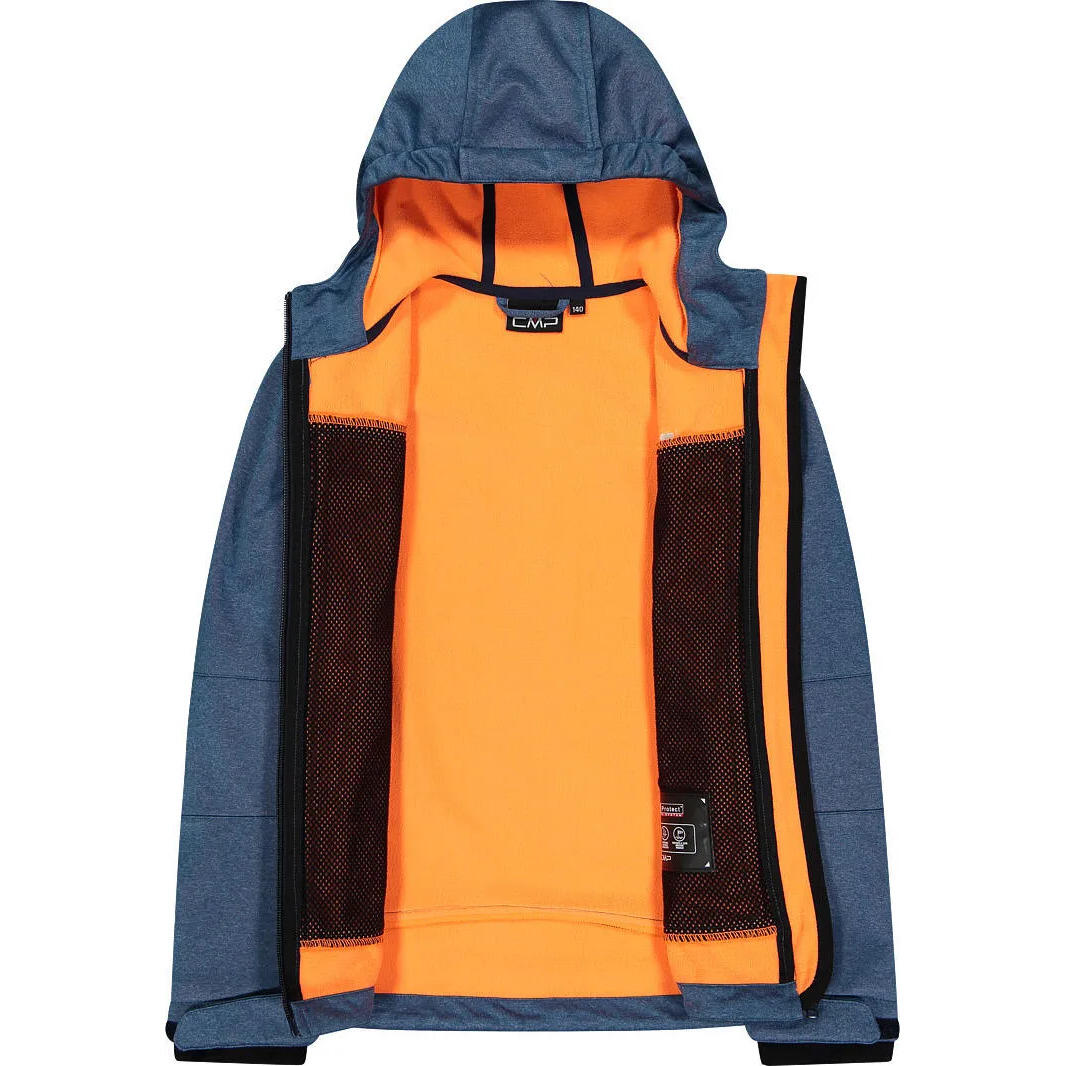 Giacca impermeabile con cappuccio fisso per bambini CMP 4/4