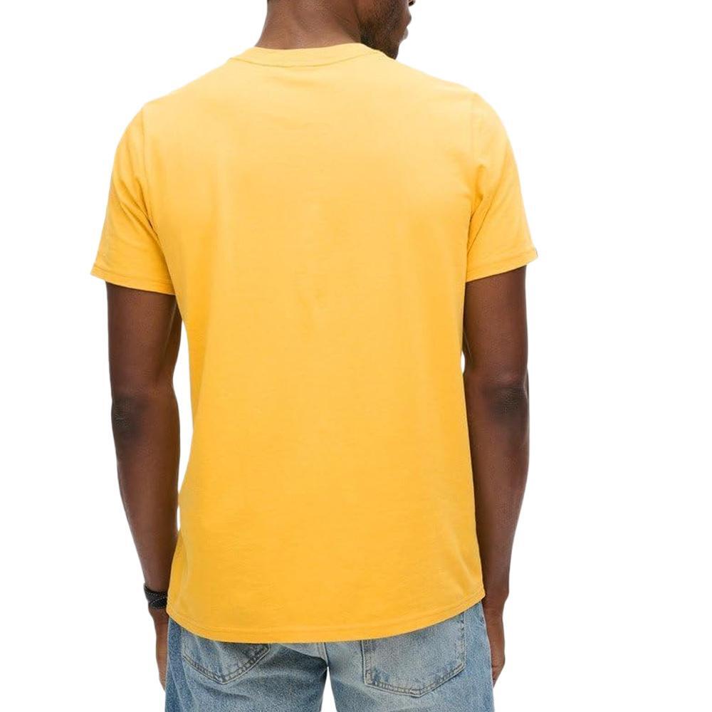 Superdry Geborduurd T-shirt voor Heren Zwart/Geel 2/2