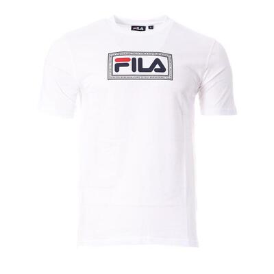 T-shirt Fila Build da Uomo Bianco