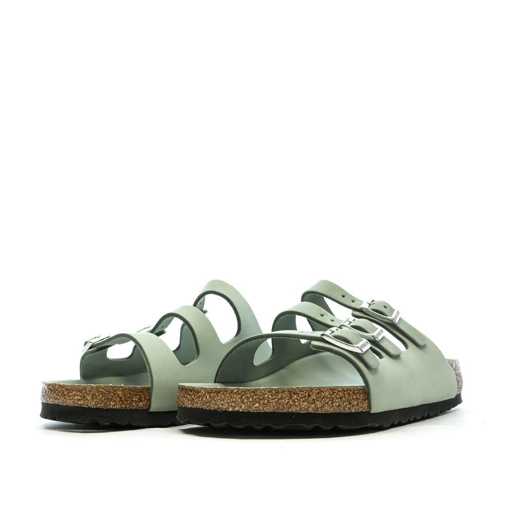 Sandales Vertes Femme Birkenstock Florida 5/6
