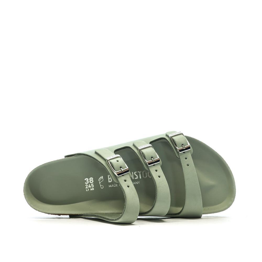 Sandales Vertes Femme Birkenstock Florida 4/6
