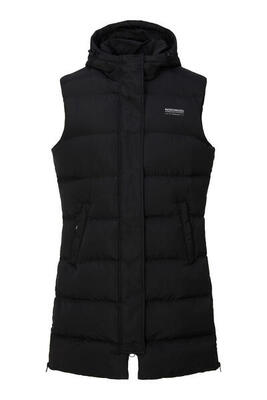 Nordberg helle puffer bodywarmer dames zwart