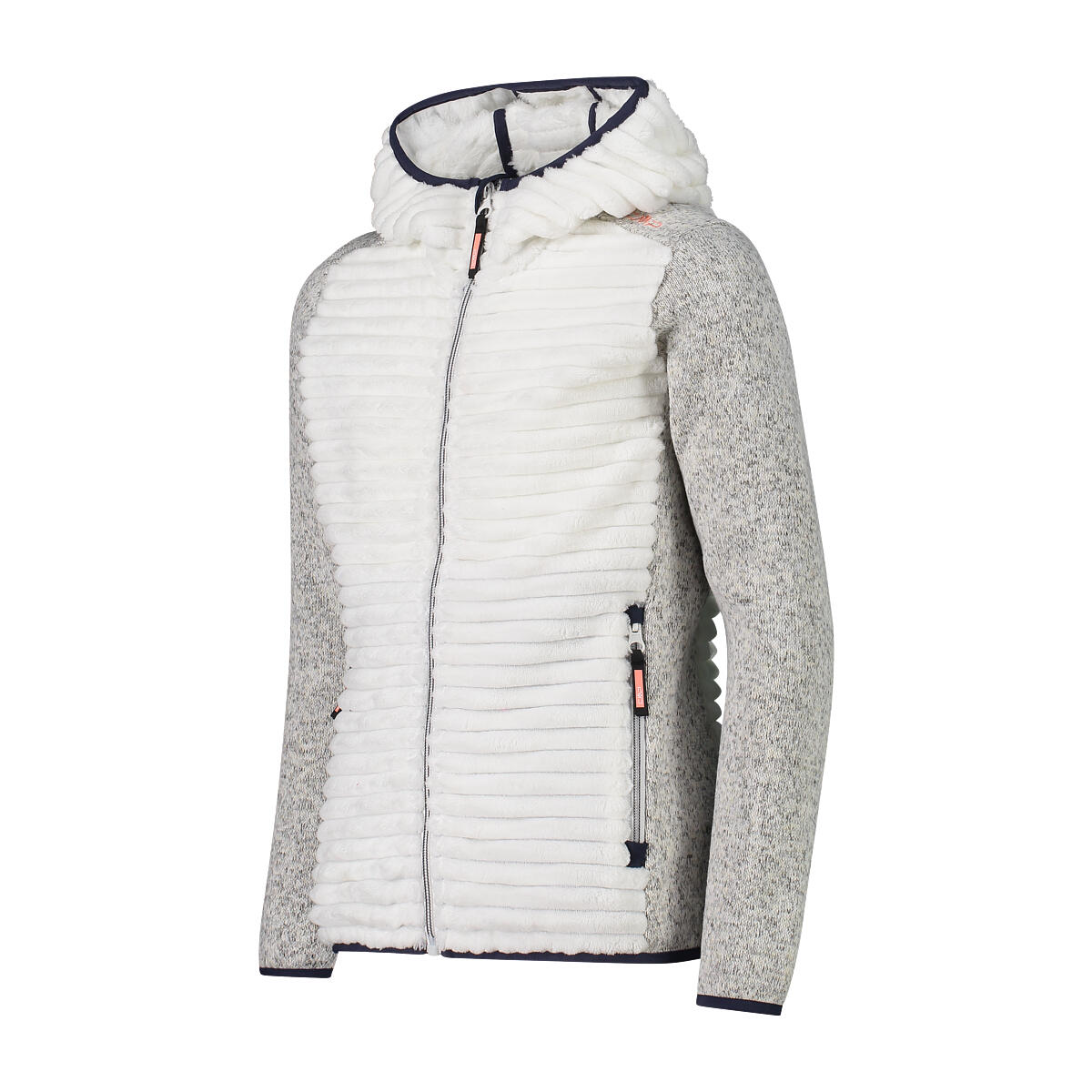 Veste à capuche hybride fille CMP 3/3