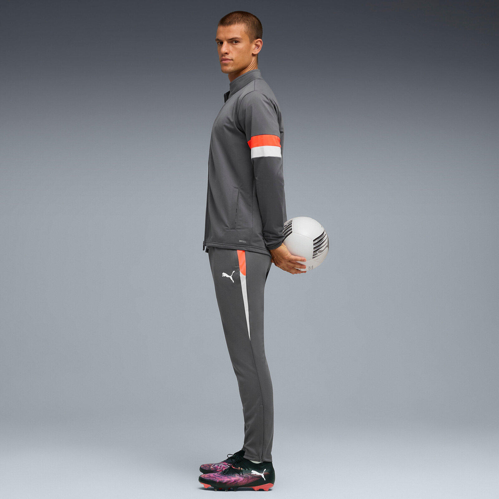 Survêtement Puma Individualrise Tracksuit, Gris, Unisexe 3/5