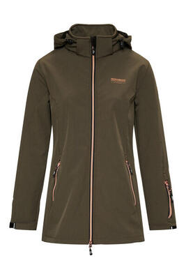 Nordberg irene softshell ski jas dames - groen