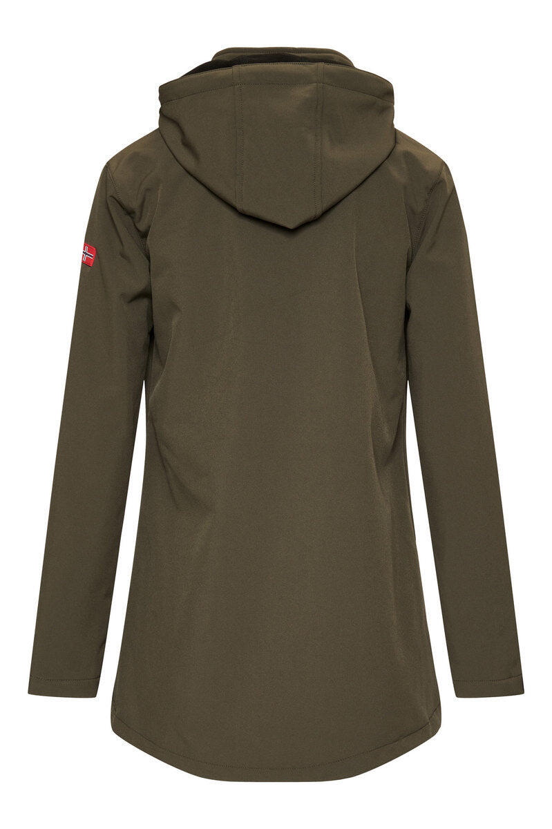 Nordberg Irene Softshell Ski Jas Dames - Groen 2/2