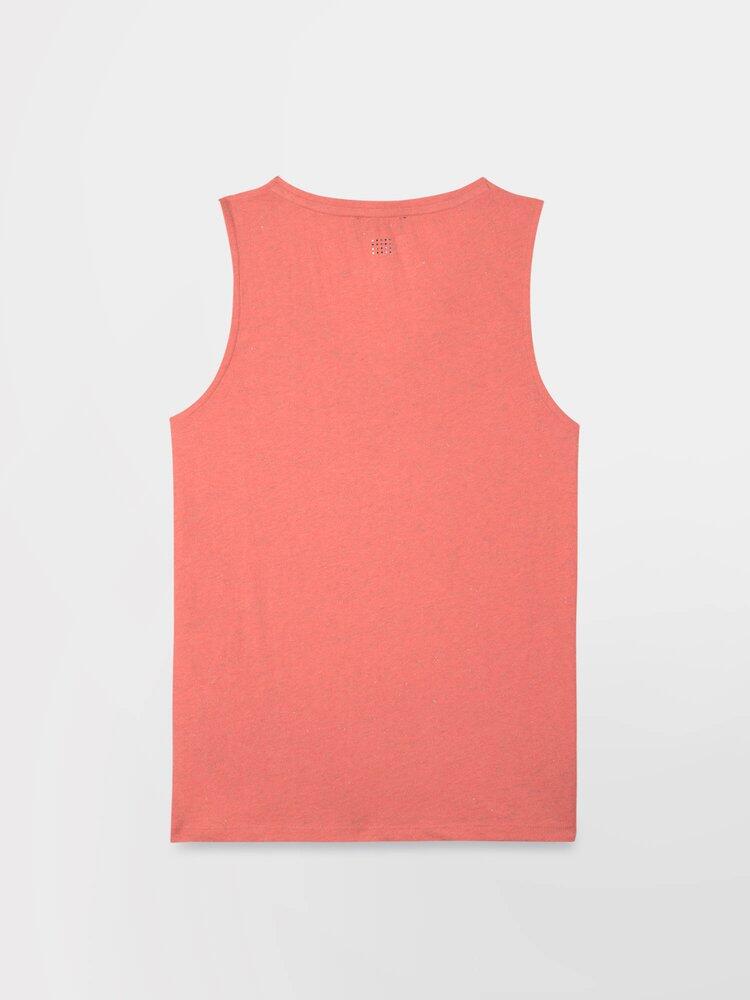 Camiseta sin mangas rosa para mujer TBS ADINADEB0 4/5