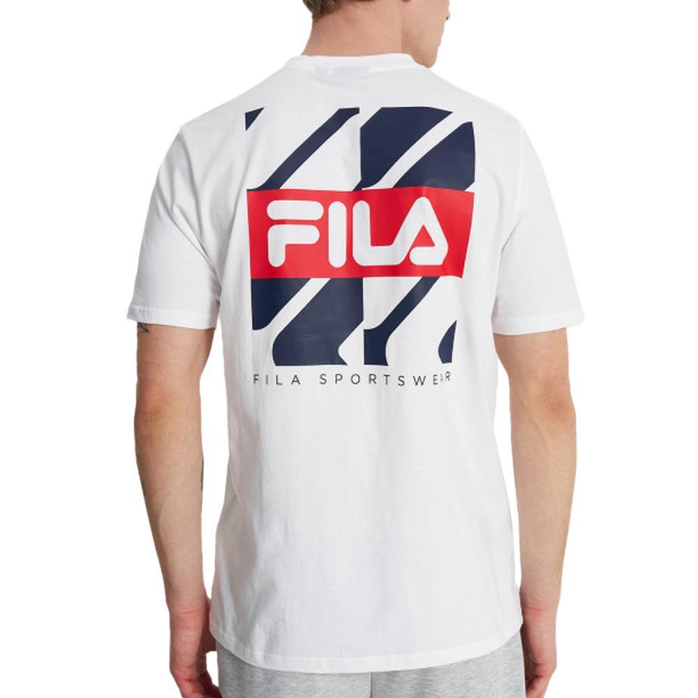 T-shirt Blanc Homme Fila Graphic 2/2