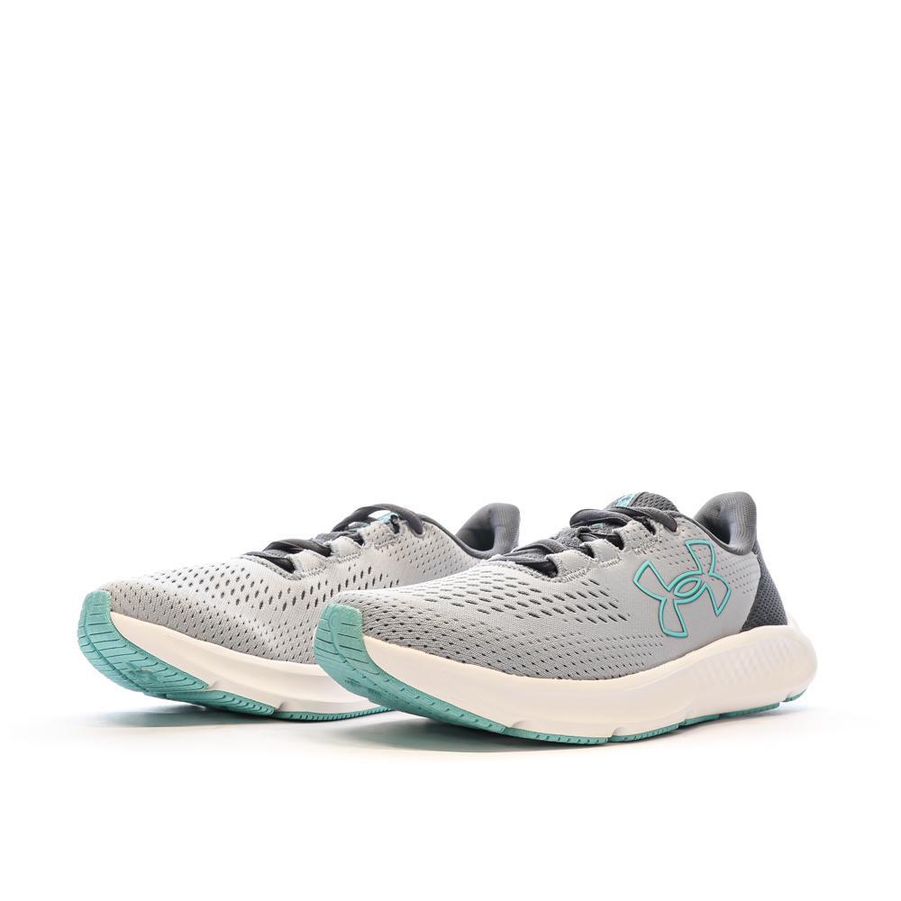 Scarpe Running Donna Under Armour Charged Pursuit Grigie/Turchesi 6/7