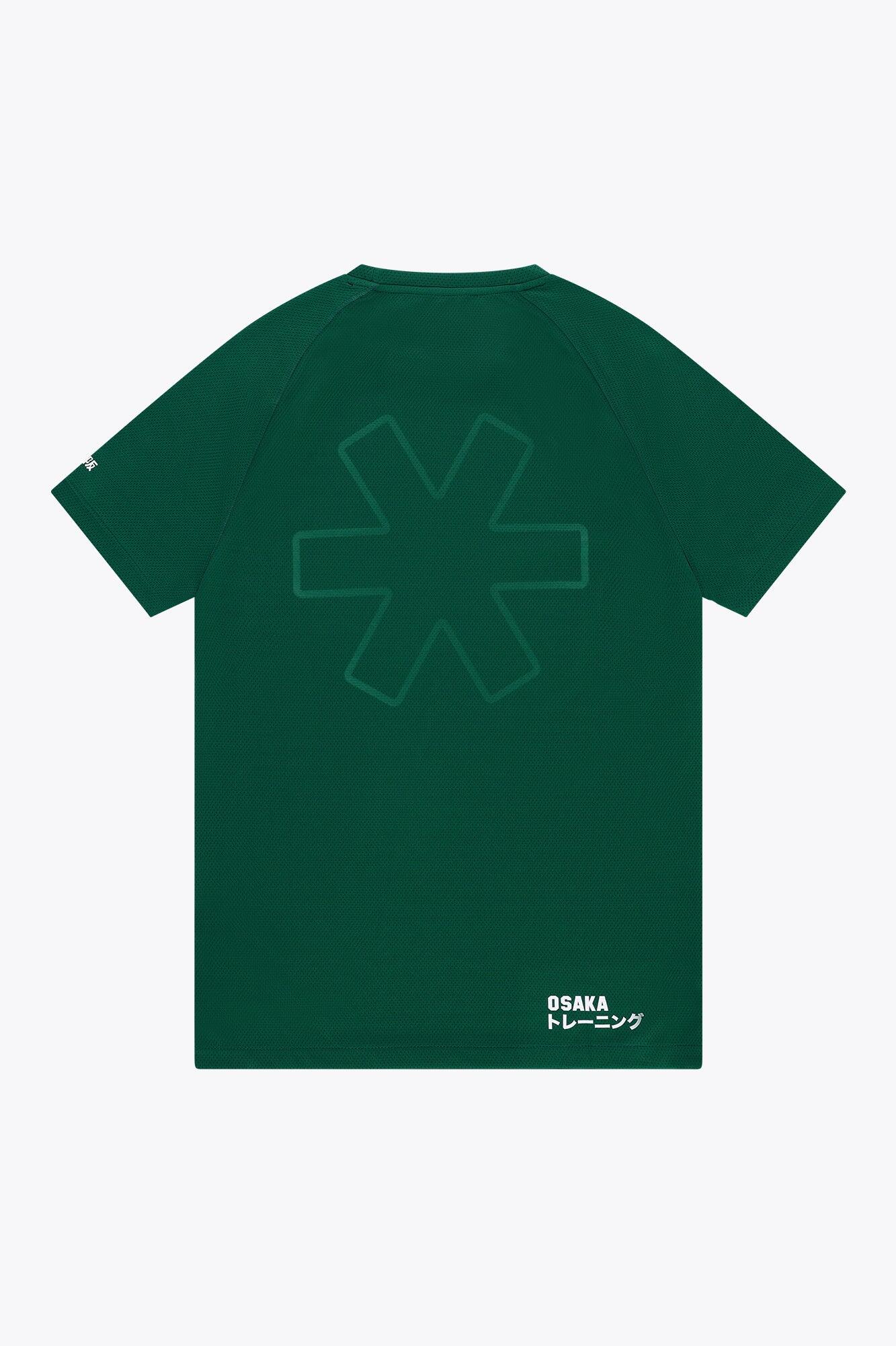 Osaka Herren Hockeyshirt Dunkelgrün 3/4
