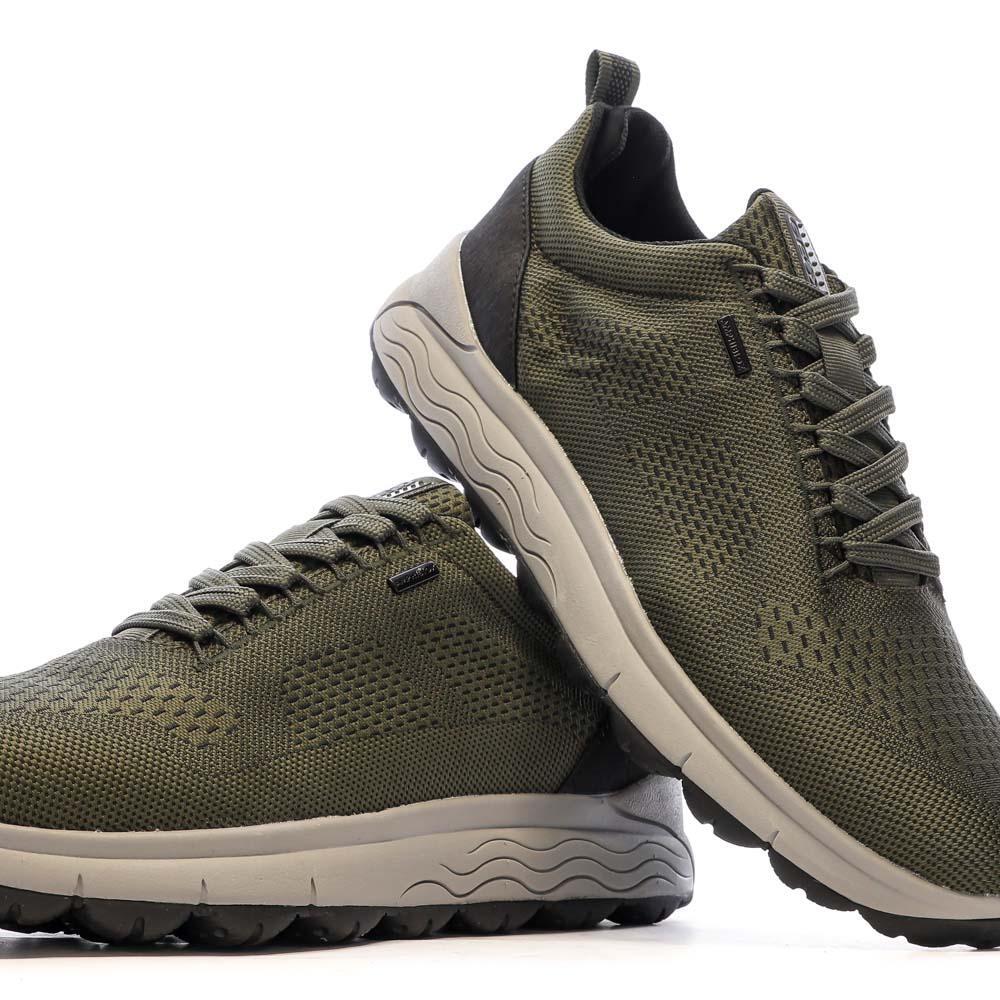 Baskets Kaki Homme Geox Sepherica 7/7