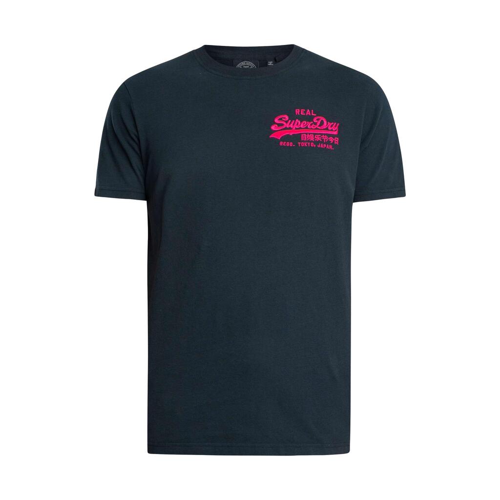 Superdry Men's Relaxed Fit Navy T-Shirt