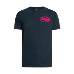 T-shirt Marine Homme Superdry Relaxed
