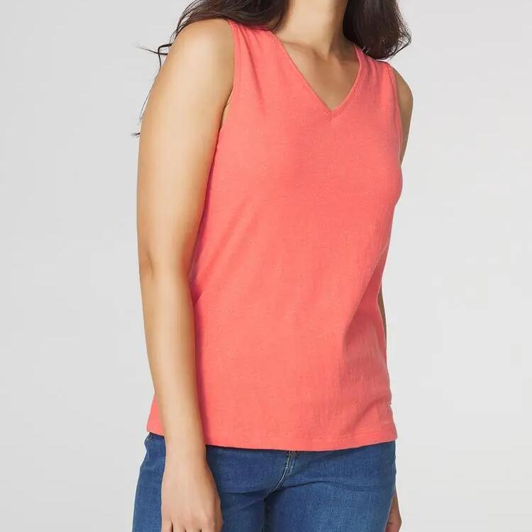 Women's Pink Vest Top TBS ADINADEB0