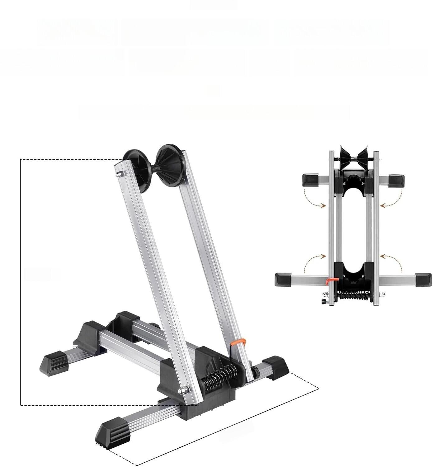 Soporte de ruedas para interiores de bicicletas de 20" a 29" 2/6