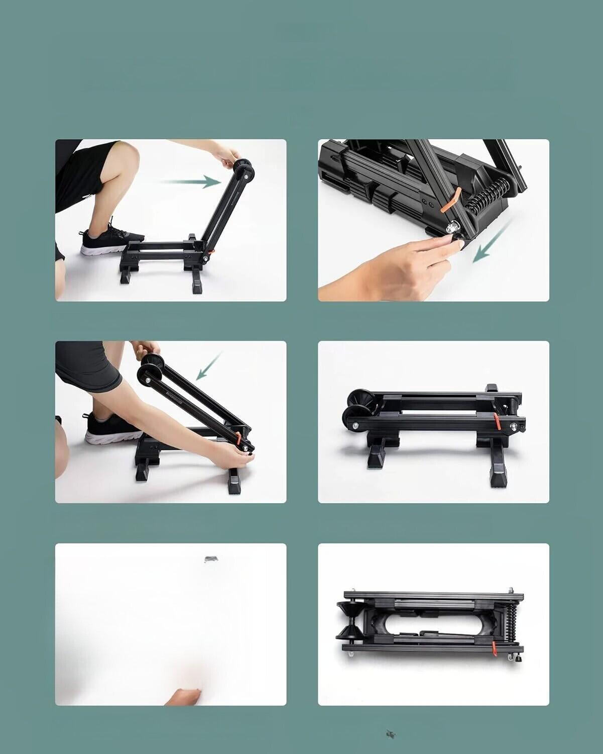 Soporte de ruedas para interiores de bicicletas de 20" a 29" 6/6