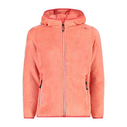 CMP Mädchen Fleecejacke Girl Jacket Fix Hood 38P1455