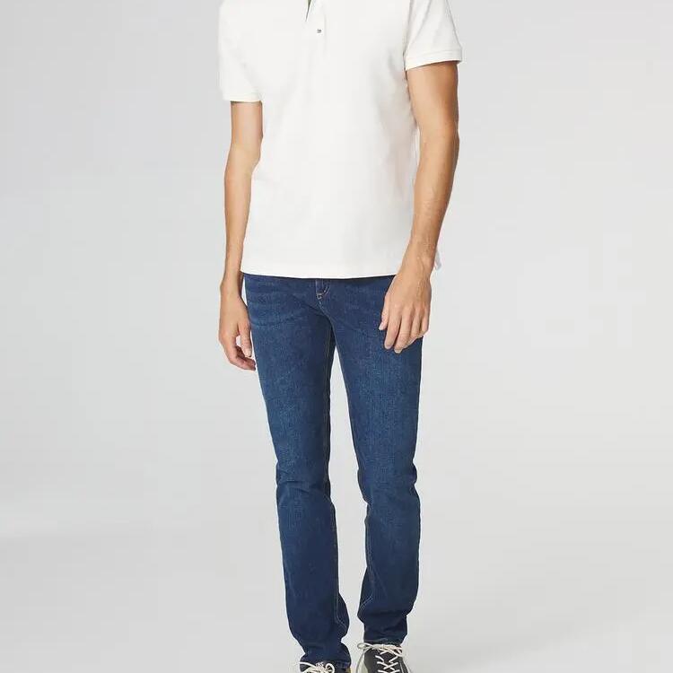 Men's White Polo Shirt TBS CLIDEPOL