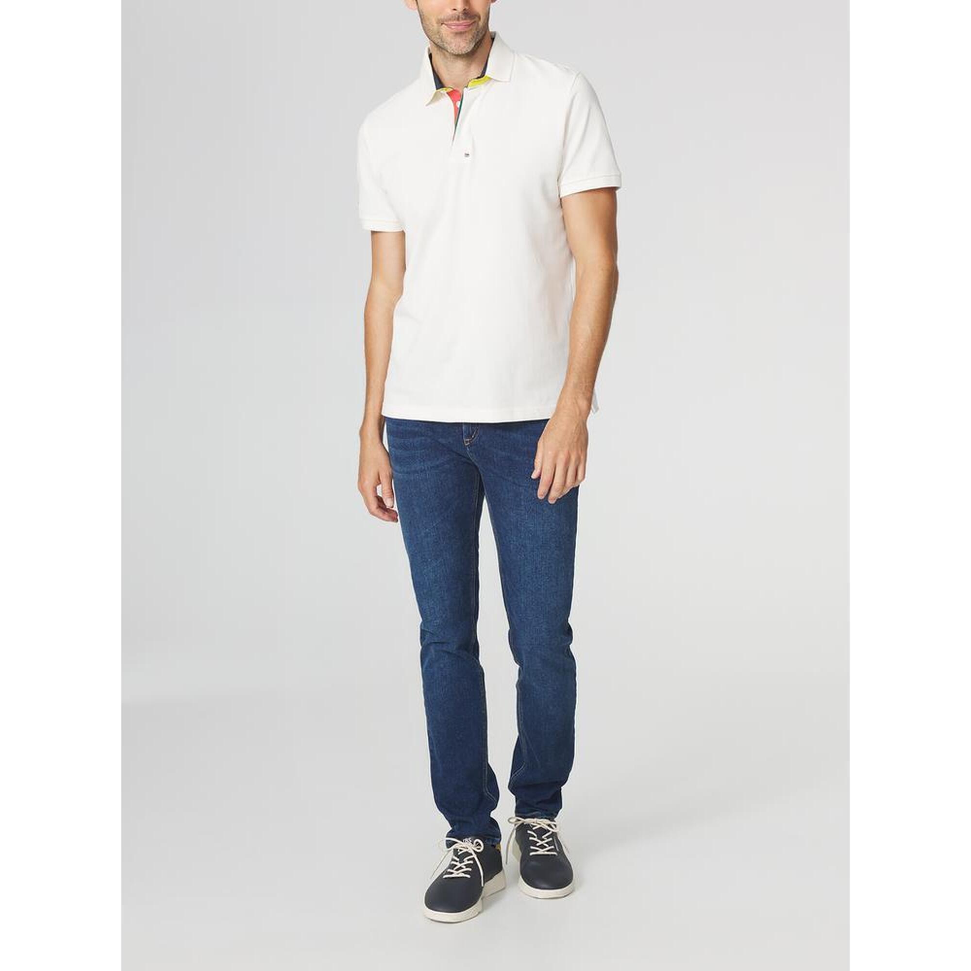 Tbs - Polo Manches Courtes Homme Clidepol Arctique - Chemise Manches Courtes - Blanc - Decathlon