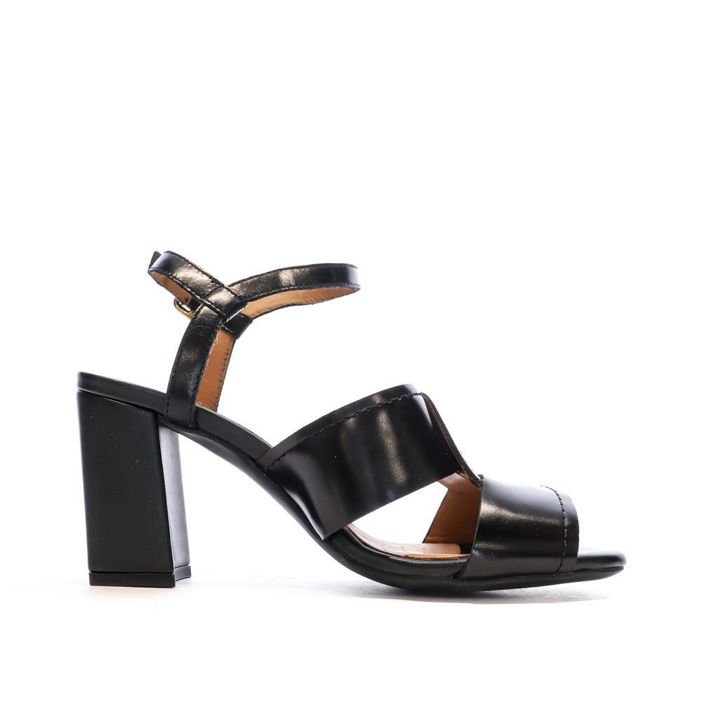 Sandalias Negras Geox Neraklia para Mujer 3/7