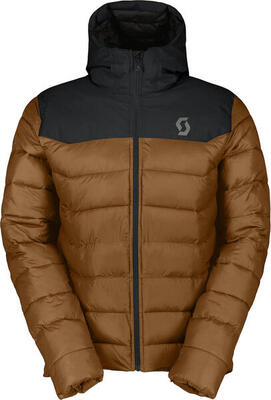 Scott insuloft warm winterjas heren - zwart/bruin