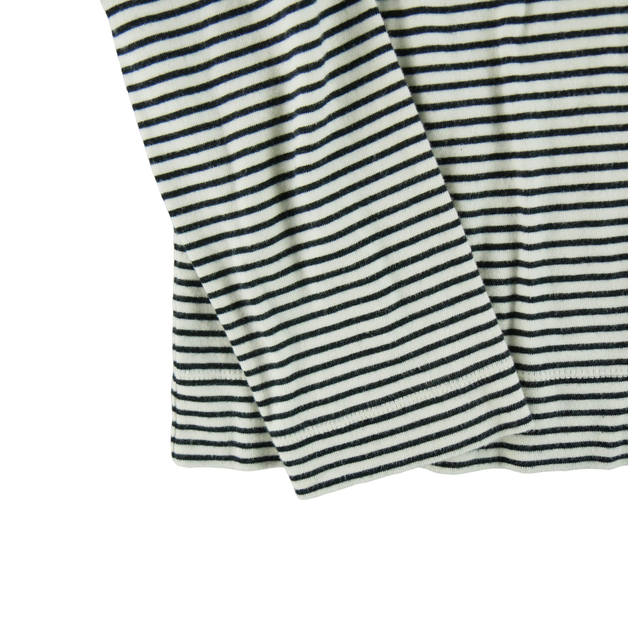 Langarm Damen Schwarzes T-Shirt 3/7