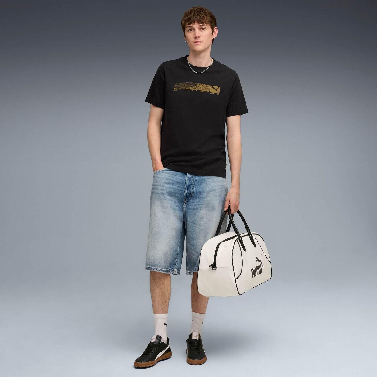 T-shirt Puma tech Graphic Tee, Noir, Hommes 3/5