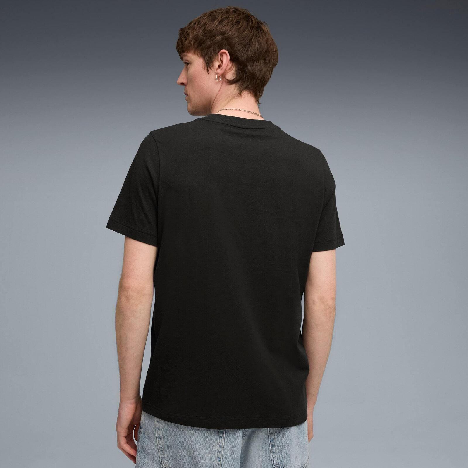 T-shirt Puma tech Graphic Tee, Noir, Hommes 2/5
