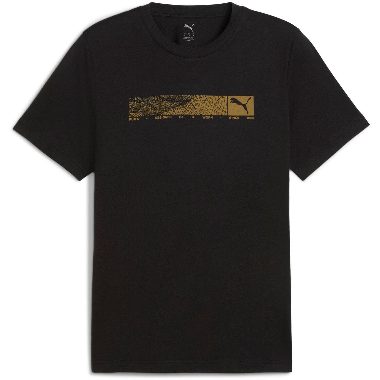 T-shirt Puma tech Graphic Tee, Noir, Hommes 5/5