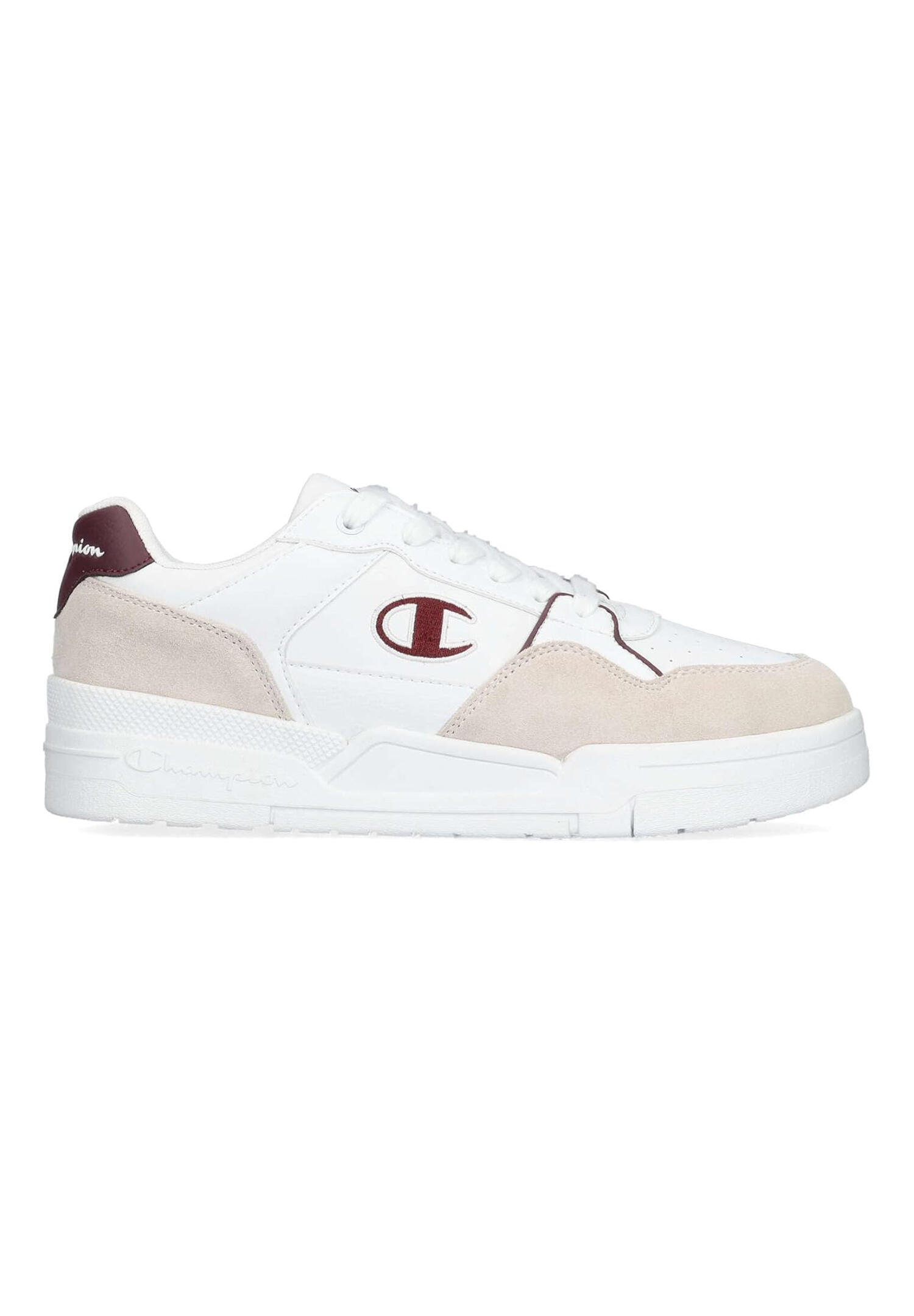 Champion RD PRM Herren Sneaker Leder S22495-CHA-WW 004 white/wine 2/6