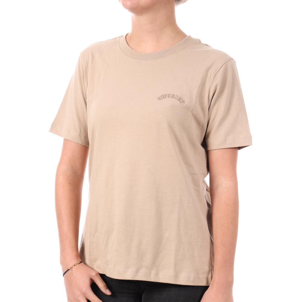 Superdry - T-shirt Beige Femme Superdry W1011644a - Sous Maillot Manche Courte - Beige - Decathlon