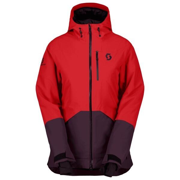 Scott Ultimate Dryo Ripstop W Ski Jas Dames Rood/Paars 2/2
