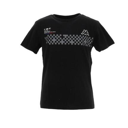 T-Shirt Noir Garçon Kappa Marco