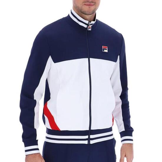Chaqueta de Chándal Fila Tiebreaker para Hombre Azul Marino/Blanco
