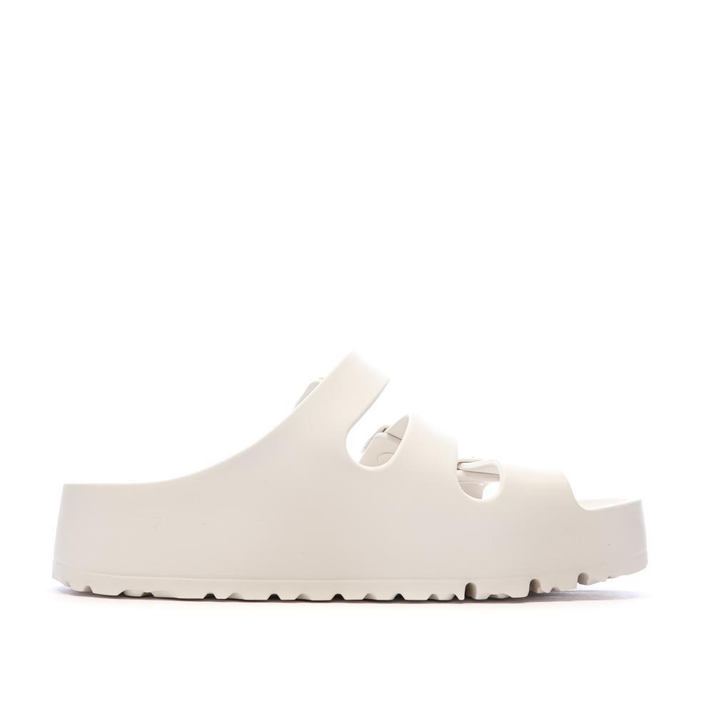 Sandales Blanches Femme Birkenstock Florida 2/7