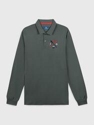 Polo manches longues Homme - VOLONPOL Vert