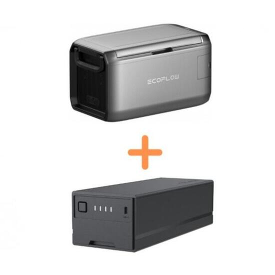 ECOFLOW Kit Glacière à Compression 45L + Extra Batterie 100W