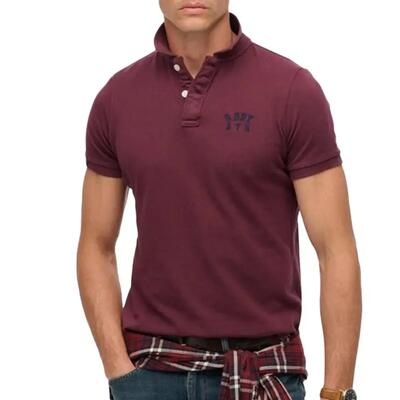 Geborduurd poloshirt superdry vintage athletic