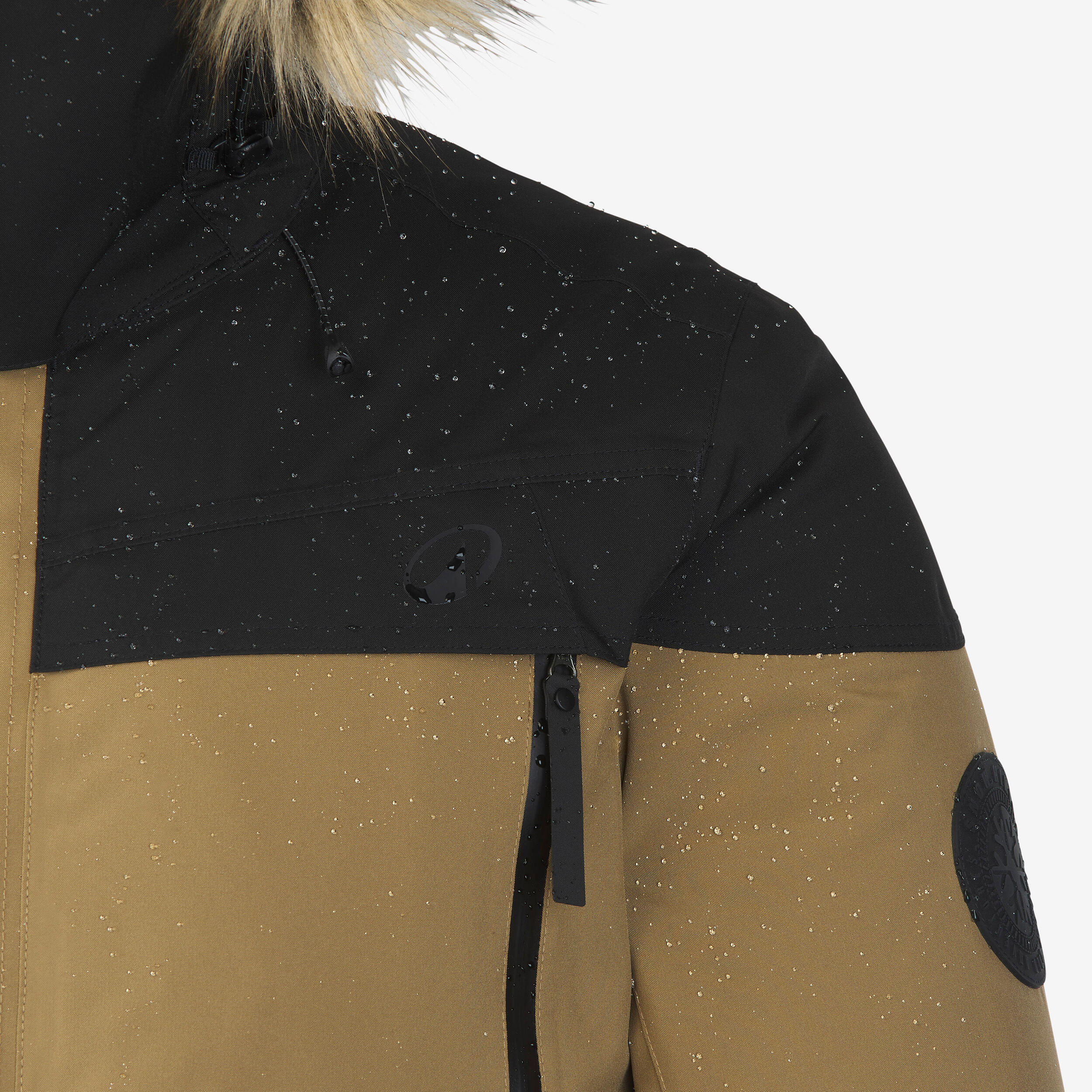 Second Life - Parka turystyczna męska zimowa Quechua... - Stan Dopuszczalny 3/5