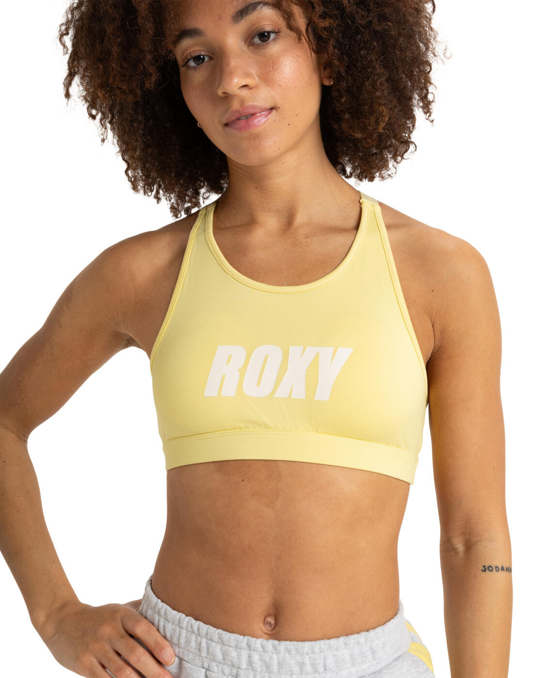 Sport-BH mit mittlerer Unterstützung EVERYDAY FLOW 2024 Gelb Dames 2/4