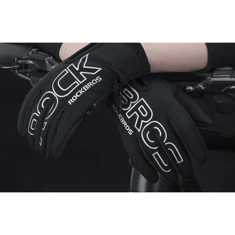 Mănuși de ciclism ROCKBROS S091-4BK