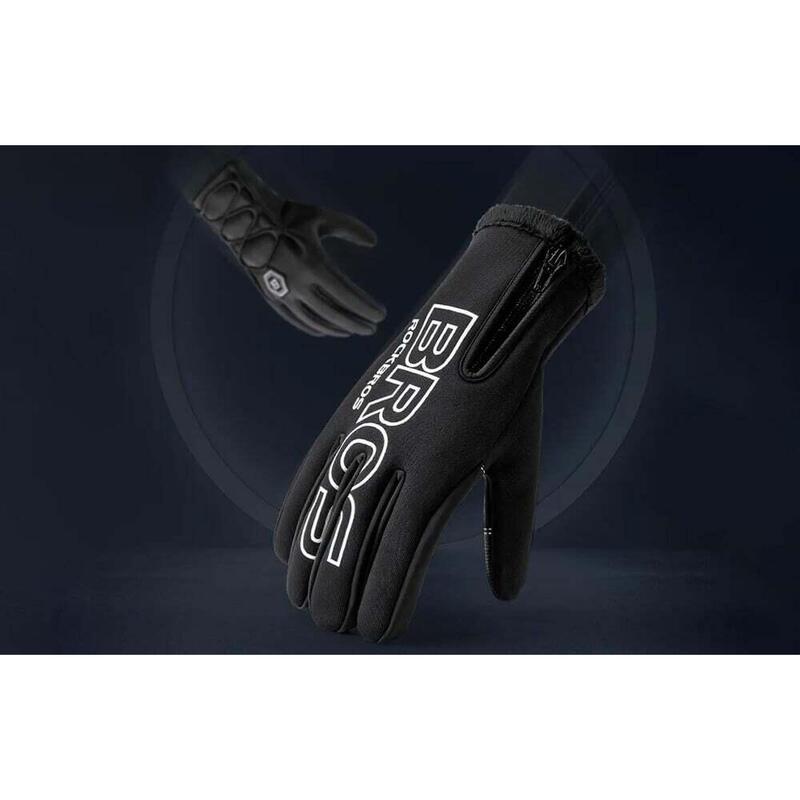 Mănuși de ciclism ROCKBROS S091-4BK