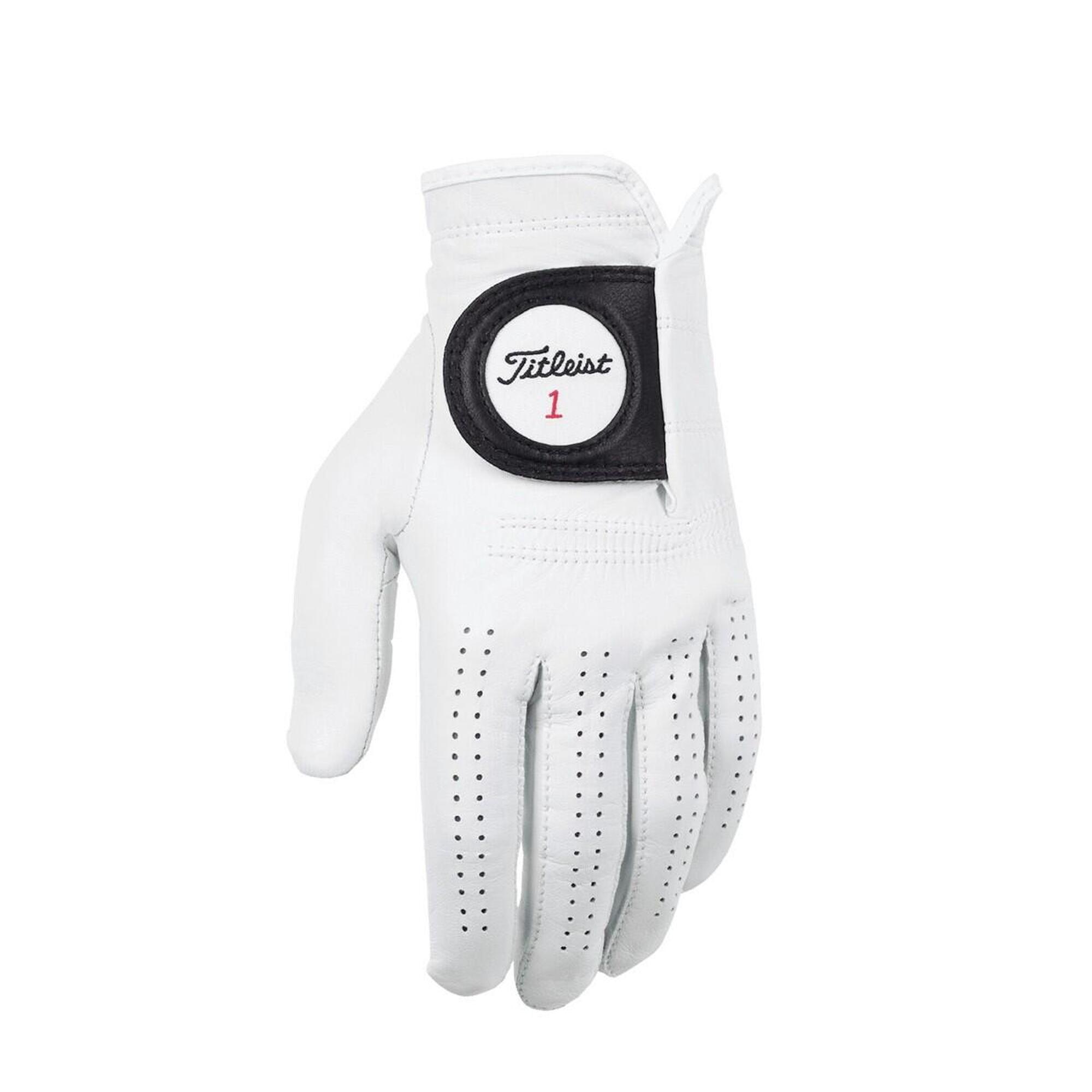 Titleist - Gant De Golf Titleist Players Pour Hommes Gauchers, Blanc - Gant De Golf - Blanc - 42 M/l - Decathlon