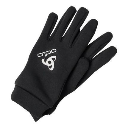 Odlo Stretchfleece Handschuhe Schwarz - Volle Finger