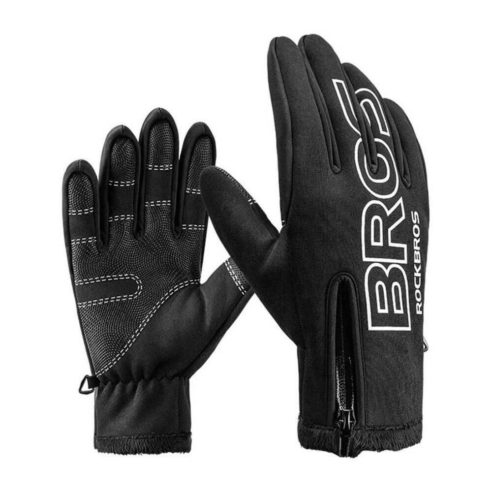 ROCKBROS Guanti da ciclismo ROCKBROS S091-4BK