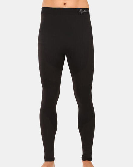 Kilpi Niel‑M Collant thermique homme sans coutures Opti‑Dry noir