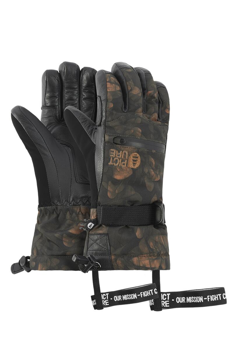 Gants de Ski Femme Picture "PALMER GLOVES" 7 Marron 3/6