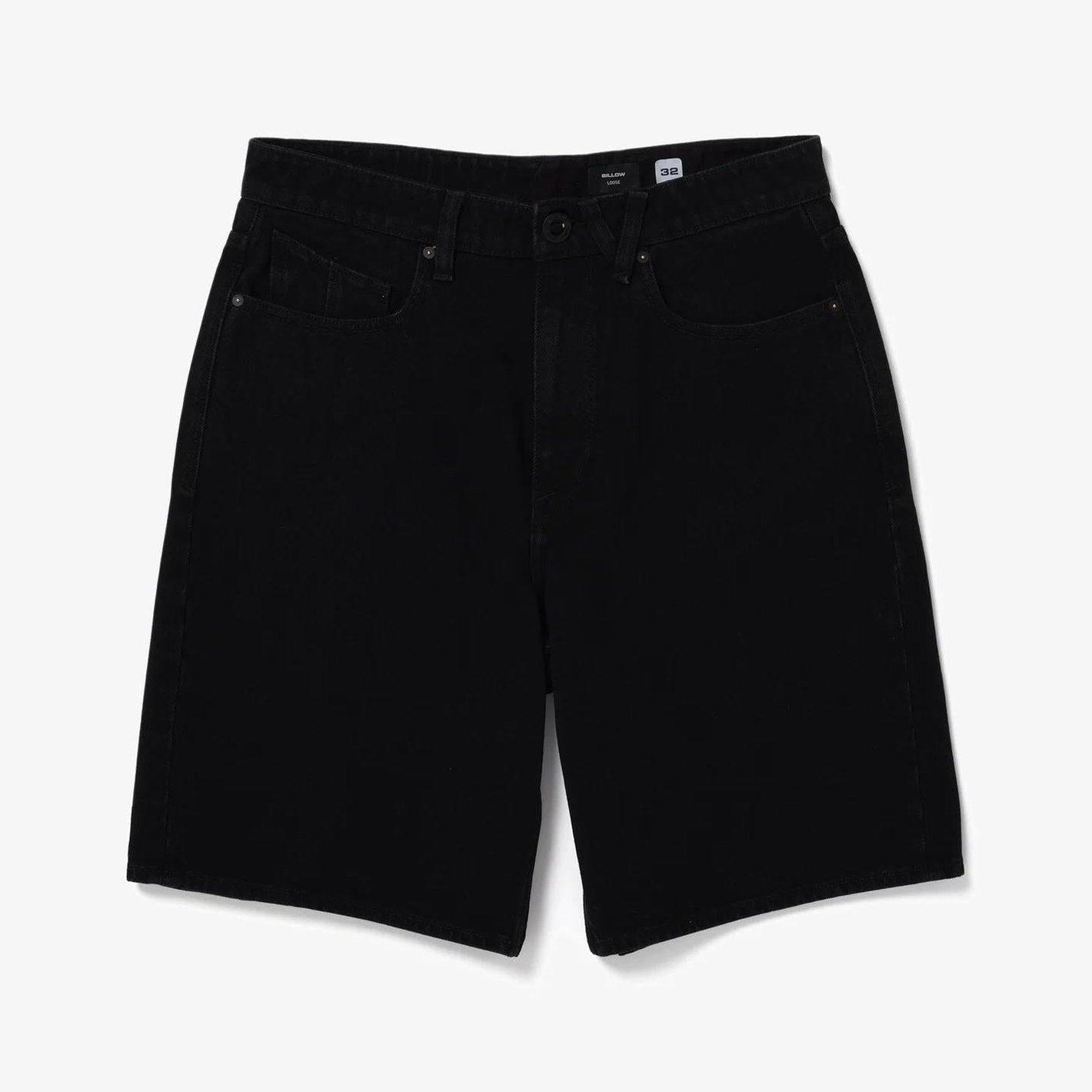 Pantalones cortos - Monopatín - Hombre - Denim, algodón 100% - Billow - Black 3/7