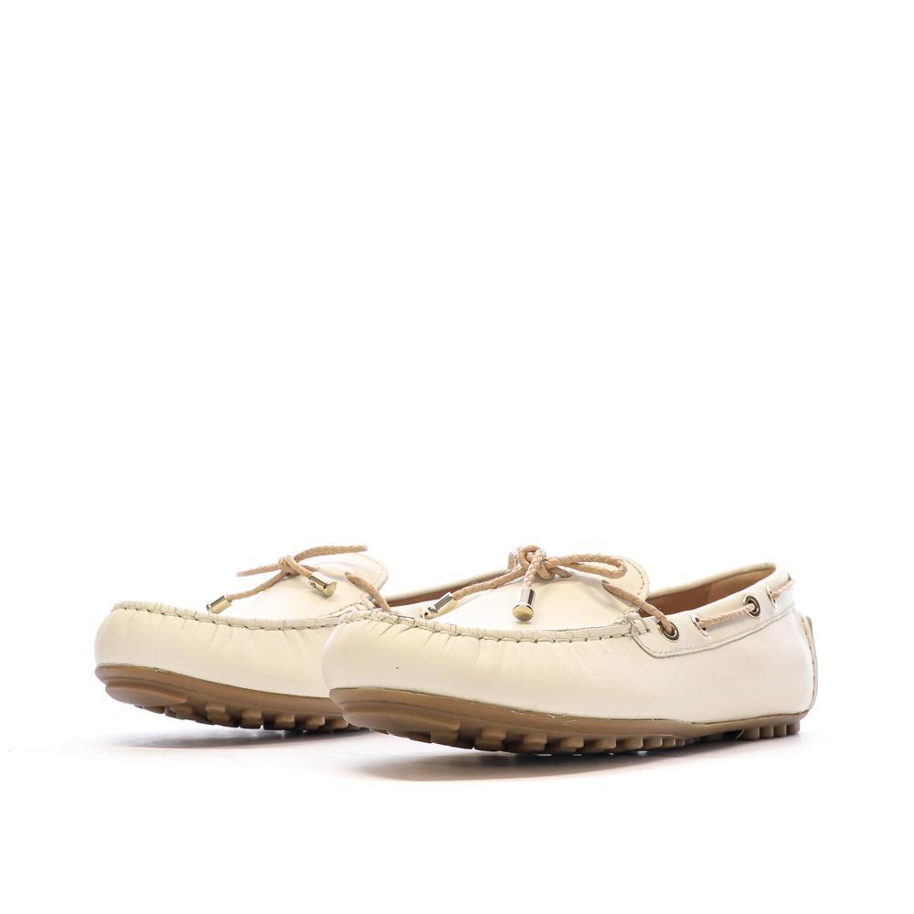Mocasines Geox Leelyan beige para mujer 7/7